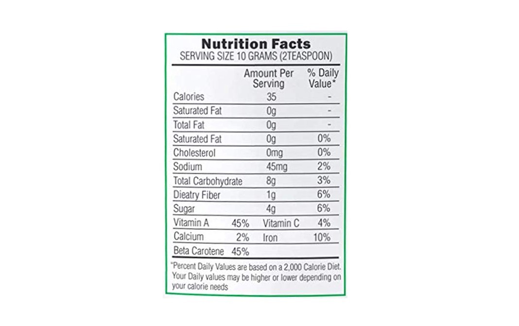 Nature's Gift Carrot Powder    Pack  200 grams